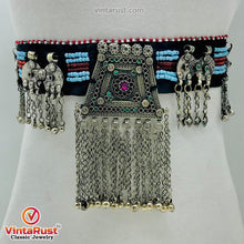 Load image into Gallery viewer, VIntage Belly Belt With Big Pendant and Coins
