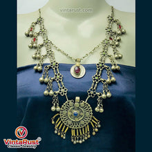Load image into Gallery viewer, Vintage Kuchi Boho Bib Necklace
