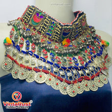 Load image into Gallery viewer, Vintage Massive Kuchi Choker Necklace
