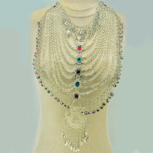 Load image into Gallery viewer, Vintage Multilayers Bib Necklace
