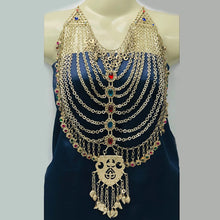 Load image into Gallery viewer, Vintage Multilayers Bib Necklace
