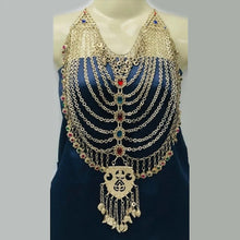 Load image into Gallery viewer, Vintage Multilayers Bib Necklace
