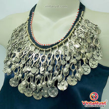 Load image into Gallery viewer, Vintage Silver Long Charm Dangling Tassels Necklace
